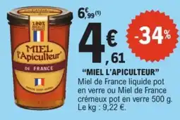 E.Leclerc Miel l'apiculteur offre