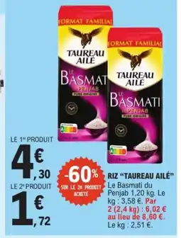 E.Leclerc TAUREAU AILÉ RIz offre