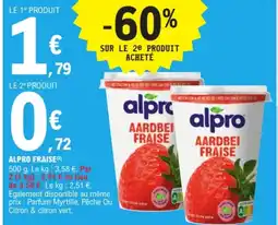 E.Leclerc ALPRO Fraise offre
