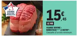 E.Leclerc Viande bovine rumsteck a rotir offre
