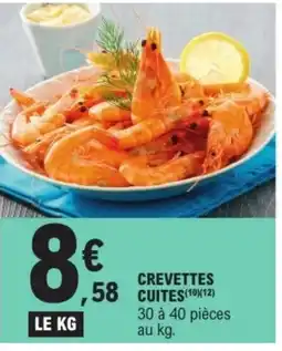 E.Leclerc Crevettes cuites offre