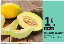 E.Leclerc Melon vert ou jaune offre