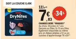 E.Leclerc HUGGIES Changes bebe offre