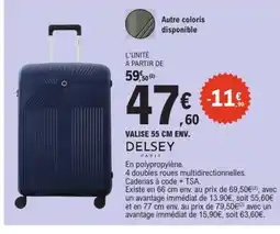 E.Leclerc DELSEY Valise offre