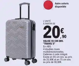E.Leclerc TRAVEL'S Valise offre