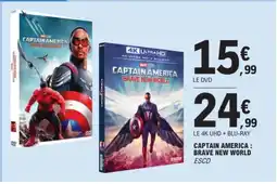 E.Leclerc Captain america brave new world offre