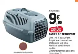 E.Leclerc Jardi ZOLUX Panier de transport offre