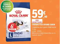 E.Leclerc Jardi ROYAL CANIN Croquettes grand chien offre