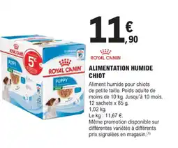 E.Leclerc Jardi ROYAL CANIN Alimentation humide chiot offre