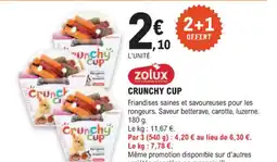 E.Leclerc Jardi ZOLUX Crunchy cup offre