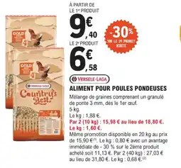 E.Leclerc Jardi Aliment pour poules pondeuses offre