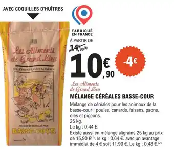 E.Leclerc Jardi Mélange céréales basse-cour offre