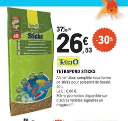 E.Leclerc Jardi Tetrapond sticks offre