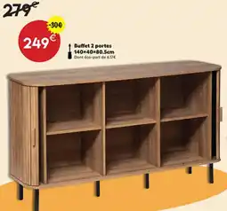 Maxi Bazar Buffet 2 portes offre