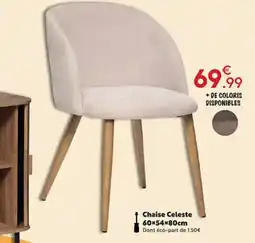 Maxi Bazar Chaise Celeste offre