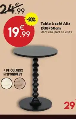 Maxi Bazar Table à café Alix offre