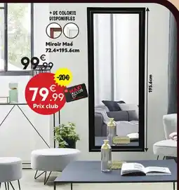 Maxi Bazar Miroir Maé offre