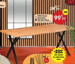 Maxi Bazar Table basse Hermione offre