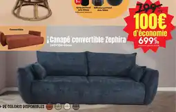 Maxi Bazar Canapé convertible Zephira offre