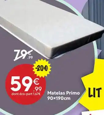 Maxi Bazar Matelas Primo offre