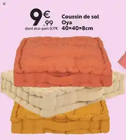 Maxi Bazar Coussin de sol Oya offre
