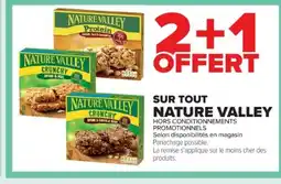 Cora x Carrefour NATURE VALLEY Sur tout offre