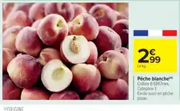 Cora x Carrefour Pêche blanche offre