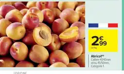 Cora x Carrefour Abricot offre