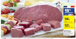 Cora x Carrefour Viande bovine: pièce à fondue offre