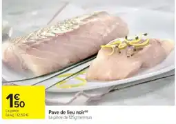 Cora x Carrefour Pave de lieu noir offre