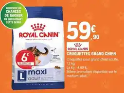 E.Leclerc ROYAL CANIN CROQUETTES GRAND CHIEN offre