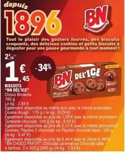 E.Leclerc BISCUITS 'BN DEL'ICE' offre