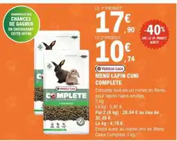 E.Leclerc VERSELE-LAGA MENU LAPIN CUNI COMPLETE offre