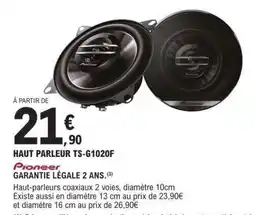 E.Leclerc HAUT PARLEUR TS-G1020F offre