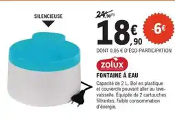 E.Leclerc FONTAINE À EAU offre