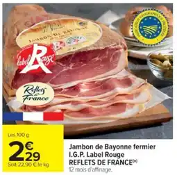 Cora x Carrefour I.g.p. label rouge reflets de france offre