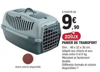 E.Leclerc PANIER DE TRANSPORT offre