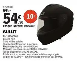 E.Leclerc CASQUE INTÉGRAL RECKON offre
