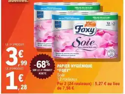 E.Leclerc PAPIER HYGIÉNIQUE “FOXY” offre