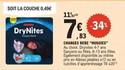 E.Leclerc Huggies DryNites offre