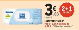 E.Leclerc LINGETTES “MIXA” offre