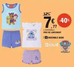 E.Leclerc Ensemble bébé offre