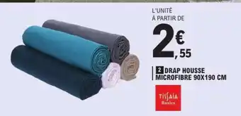 E.Leclerc Drap Housse Microfibre 90x190 cm offre