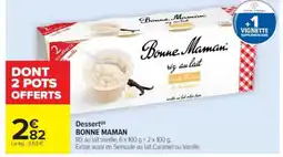 Cora x Carrefour BONNE MAMAN Dessert offre