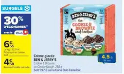 Cora x Carrefour BEN & JERRY'S Crème glacée offre
