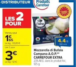 Cora x Carrefour Mozzarella di bufala campana a.o.p.(0) carrefour extra offre