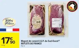 Cora x Carrefour Magret de canard i.g.p. du sud-ouest (0) reflets de france offre