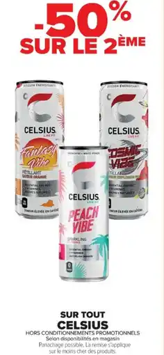 Cora x Carrefour CELSIUS Sur tout offre