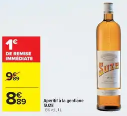 Cora x Carrefour SUZE Apéritif à la gentiane offre