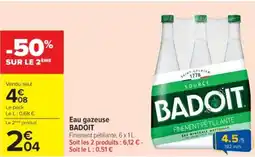 Cora x Carrefour BADOIT Eau gazeuse offre